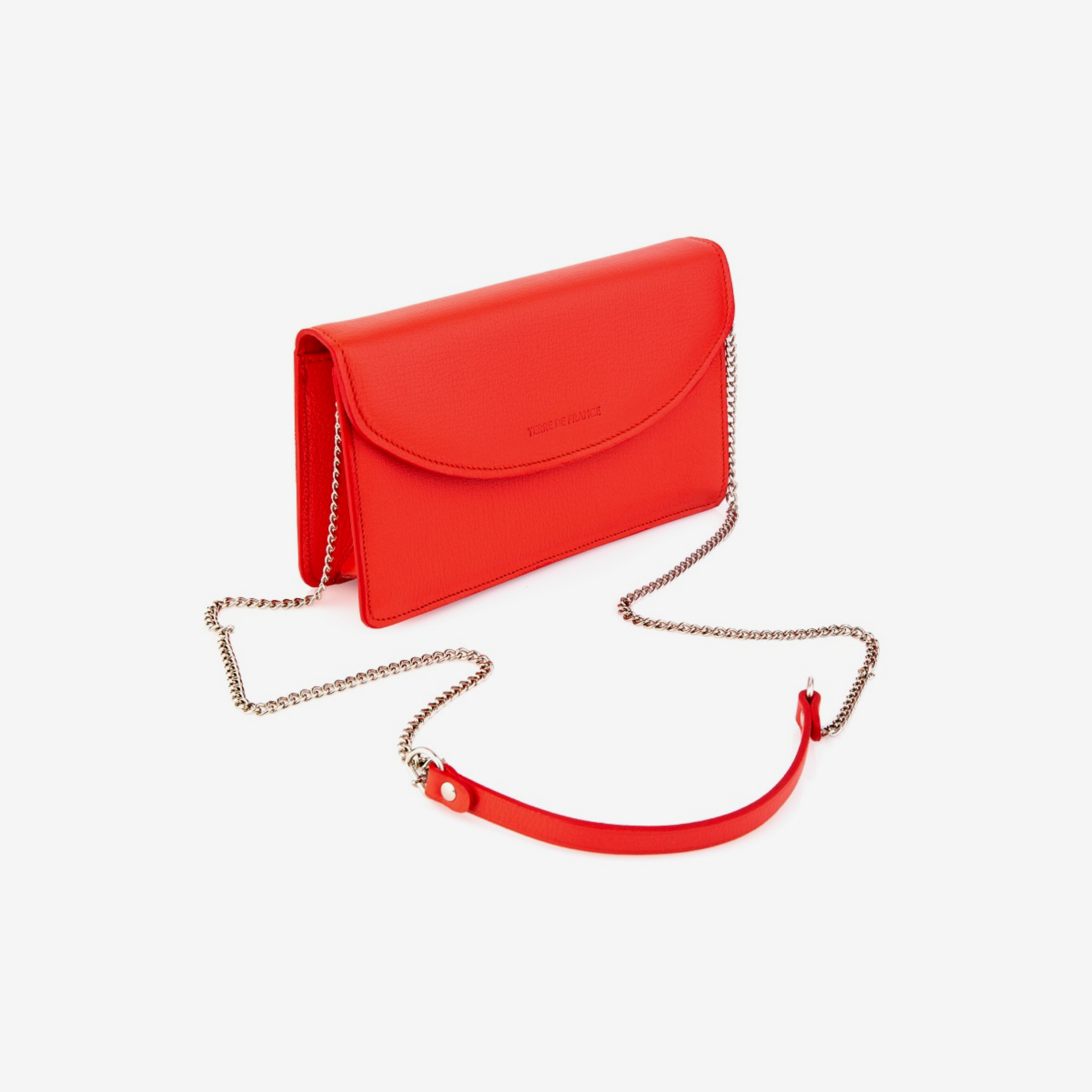 La pochette en cuir
